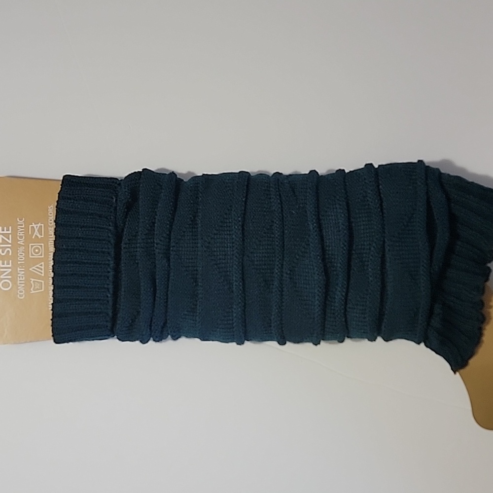 🆕️ Envy Hunter Green Leg Warmers - Picture 3 of 3